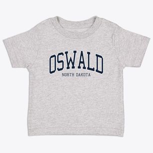 Oswald North Dakota Traditional Toddler T-Shirt