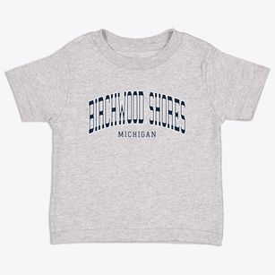 Birchwood Shores Michigan Traditional Toddler T-Shirt
