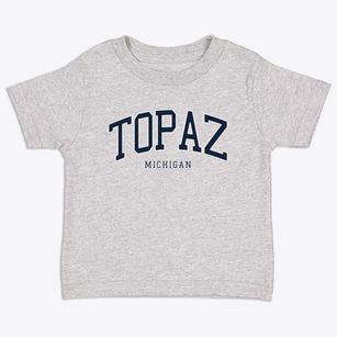 Topaz Michigan Traditional Toddler T-Shirt
