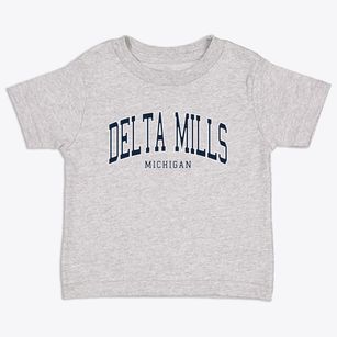 Delta Mills Michigan Traditional Toddler T-Shirt