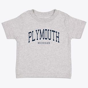 Plymouth Michigan Traditional Toddler T-Shirt
