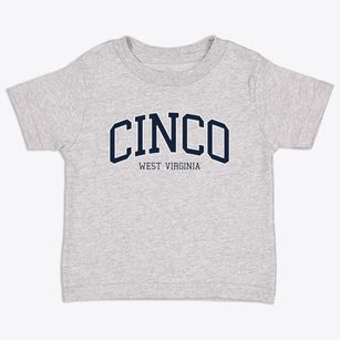 Cinco West Virginia Traditional Toddler T-Shirt
