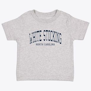 White Stocking North Carolina Traditional Toddler T-Shirt