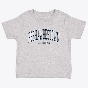 Peshawbestown Michigan Traditional Toddler T-Shirt