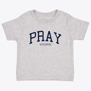 Pray Wisconsin Traditional Toddler T-Shirt