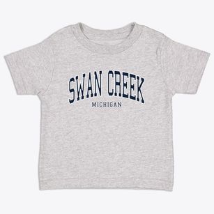 Swan Creek Michigan Traditional Toddler T-Shirt