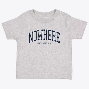 Nowhere Oklahoma Traditional Toddler T-Shirt