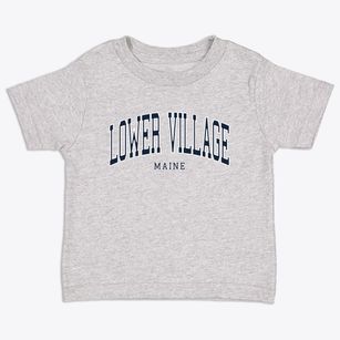 Lower Village Maine Traditional Toddler T-Shirt