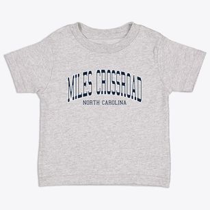 Miles Crossroad North Carolina Traditional Toddler T-Shirt