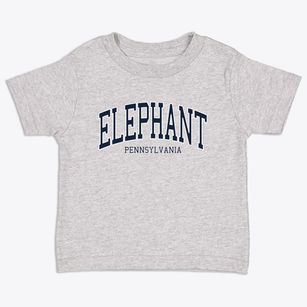 Elephant Pennsylvania Traditional Toddler T-Shirt