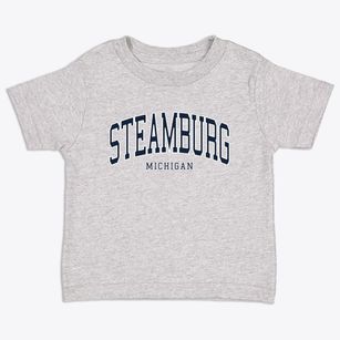 Steamburg Michigan Traditional Toddler T-Shirt