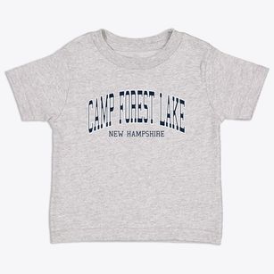 Camp Forest Lake New Hampshire Traditional Toddler T-Shirt