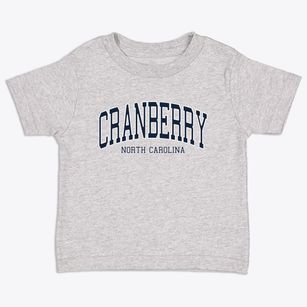 Cranberry North Carolina Traditional Toddler T-Shirt
