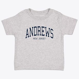 Andrews New Jersey Traditional Toddler T-Shirt