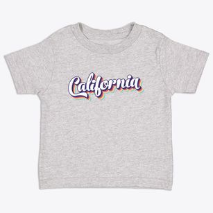  California Retro Candy Vibes Toddler T-Shirt