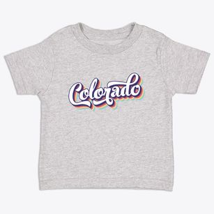  Colorado Retro Candy Vibes Toddler T-Shirt