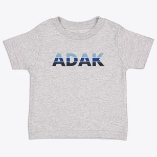 Adak Alaska Cool Breeze Toddler T-Shirt