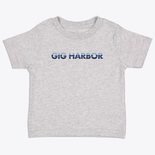 Gig Harbor Washington Cool Breeze Toddler T-Shirt