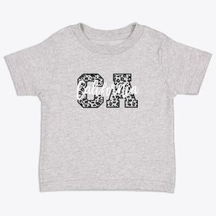  California Leopard Text Toddler T-Shirt