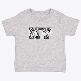  New York Leopard Text Toddler T-Shirt