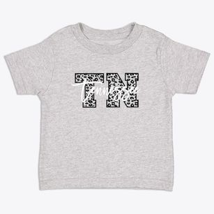  Tennessee Leopard Text Toddler T-Shirt