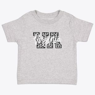  Virginia Leopard Text Toddler T-Shirt