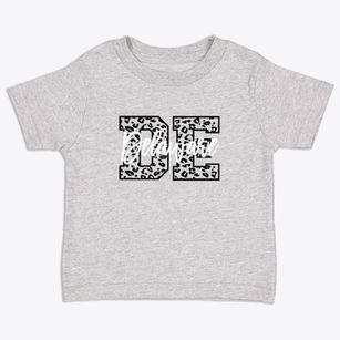  Delaware Leopard Text Toddler T-Shirt