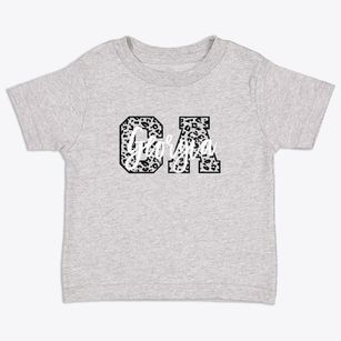  Georgia Leopard Text Toddler T-Shirt