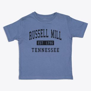 Russell Mill Tennessee Classic Established Toddler T-Shirt