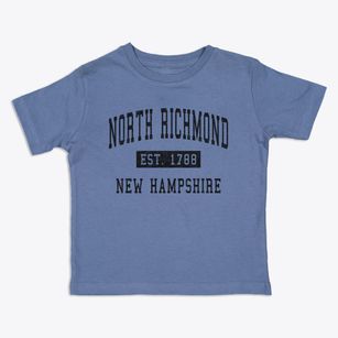 North Richmond New Hampshire Classic Established Toddler T-Shirt