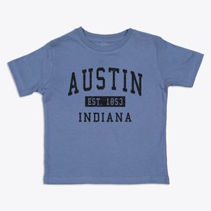Austin Indiana Classic Established Toddler T-Shirt