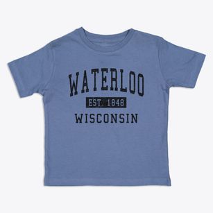 Waterloo Wisconsin Classic Established Toddler T-Shirt