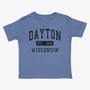 Dayton Wisconsin Classic Established Toddler T-Shirt