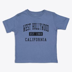 West Hollywood California Classic Established Toddler T-Shirt