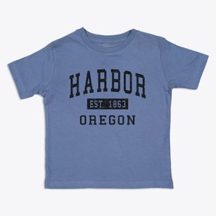 Harbor Oregon Classic Established Toddler T-Shirt