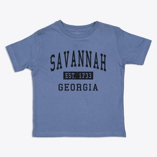 Savannah Georgia Classic Established Toddler T-Shirt