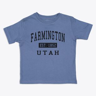 Farmington Utah Classic Established Toddler T-Shirt
