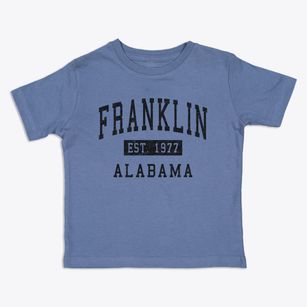 Franklin Alabama Classic Established Toddler T-Shirt