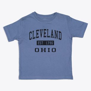 Cleveland Ohio Classic Established Toddler T-Shirt