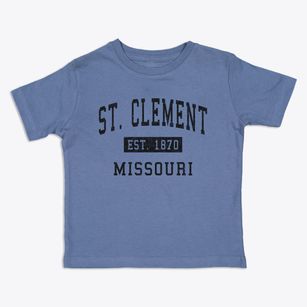 St. Clement Missouri Classic Established Toddler T-Shirt