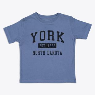 York North Dakota Classic Established Toddler T-Shirt
