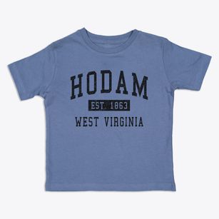 Hodam West Virginia Classic Established Toddler T-Shirt