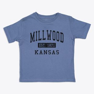 Millwood Kansas Classic Established Toddler T-Shirt