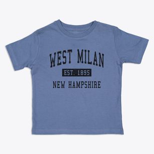 West Milan New Hampshire Classic Established Toddler T-Shirt