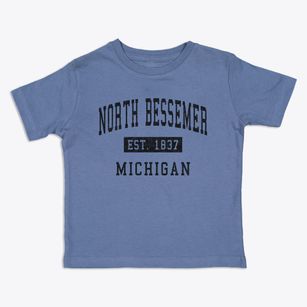 North Bessemer Michigan Classic Established Toddler T-Shirt
