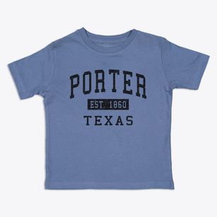 Porter Texas Classic Established Toddler T-Shirt