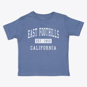 East Foothills California Classic Established Toddler T-Shirt