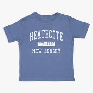 Heathcote New Jersey Classic Established Toddler T-Shirt