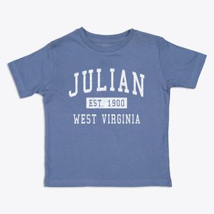 Julian West Virginia Classic Established Toddler T-Shirt