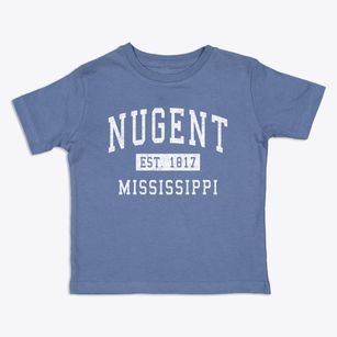 Nugent Mississippi Classic Established Toddler T-Shirt